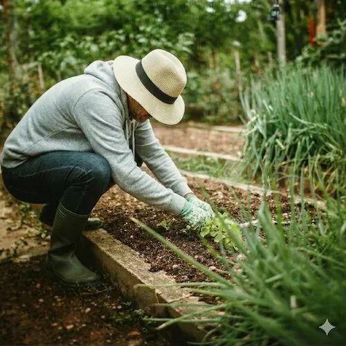 Alexandre, jardinier amateur en Bretagne